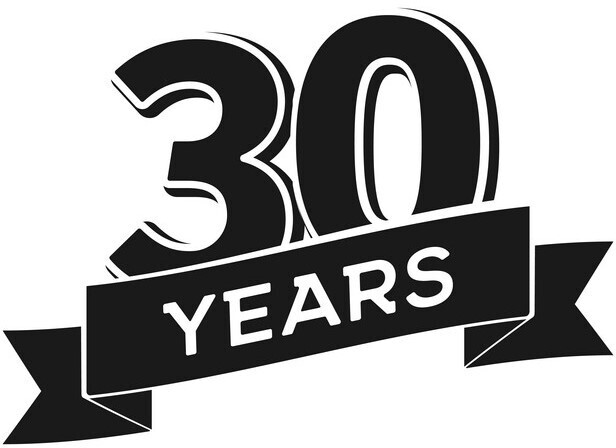 30 years logo